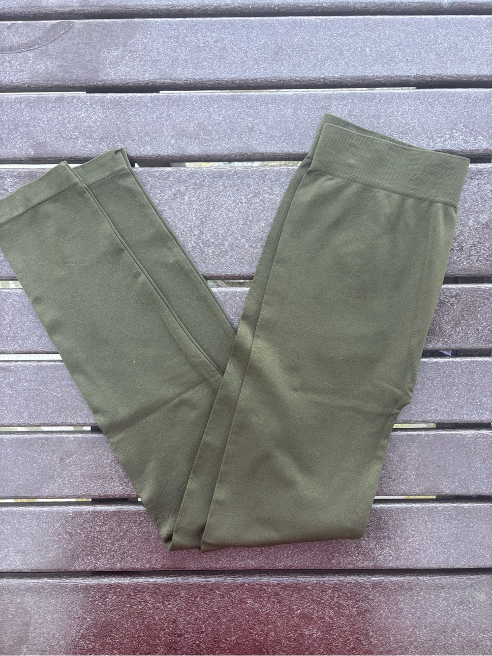 Zenana Outfitters Olive Green Leggings